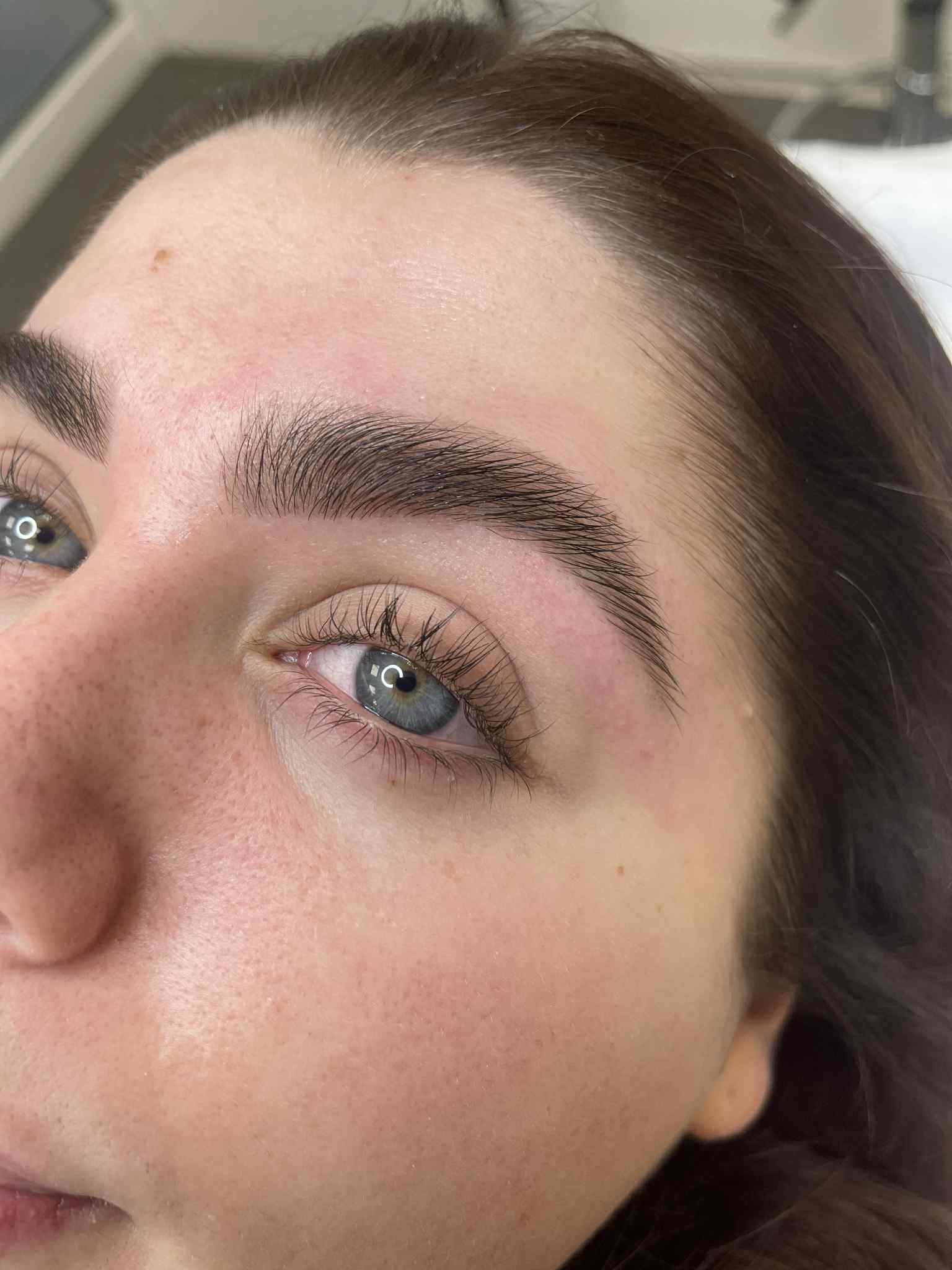 Professional Tinting and Waxing Treatment Result