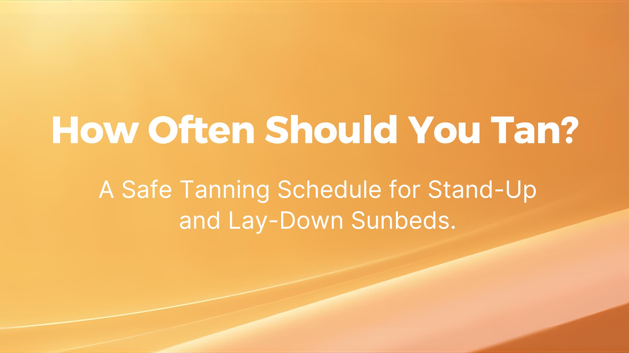 How Often Should You Tan? The Ultimate Safe Tanning Schedule (2026 Guide) - Middleton Aesthetics